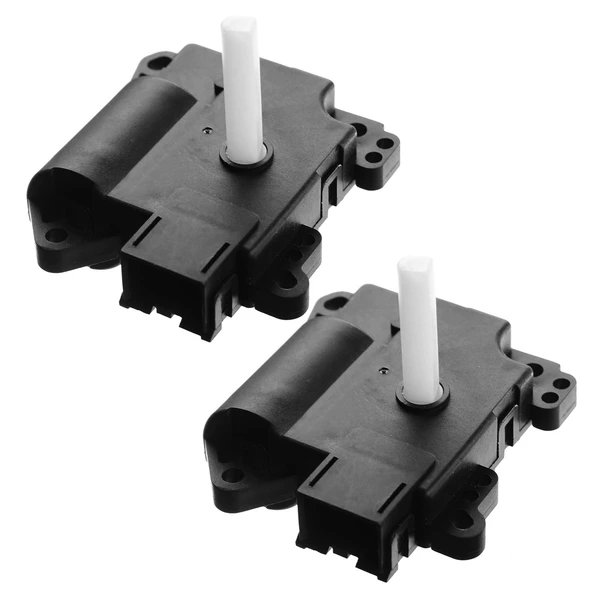 2 Pcs Left & Right Main Temperature HVAC Blend Door Actuator for 2003-2011 Lincoln Town Car