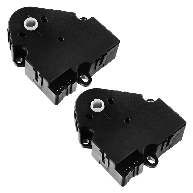 2 Pcs Left & Right Main Temperature HVAC Blend Door Actuator for 2010 Ford Fusion