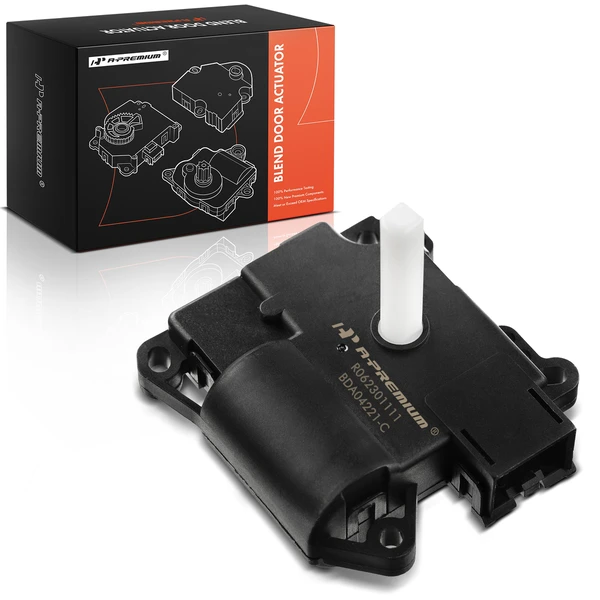 Upper Main Temperature HVAC Heater Blend Door Actuator for 1998-2002 Lincoln Town Car