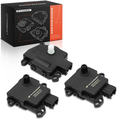 3 Pcs Main HVAC Blend Door Actuator