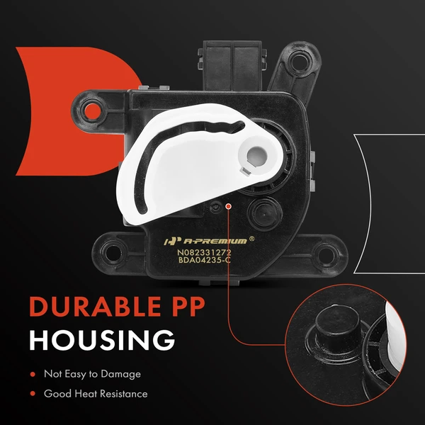 Left Main Temperature HVAC Heater Blend Door Actuator for Kia Forte Koup 10-13