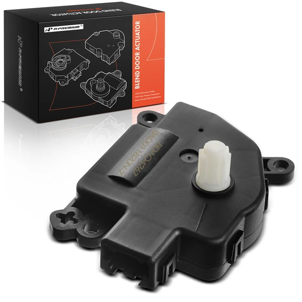 Rear Auxiliary Temperature HVAC Heater Blend Door Actuator for 2005-2007 Ford Freestyle