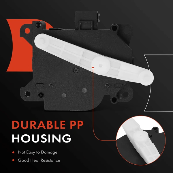 Passenger Main Temperature HVAC Blend Door Actuator with 5-Blade for Toyota Lexus