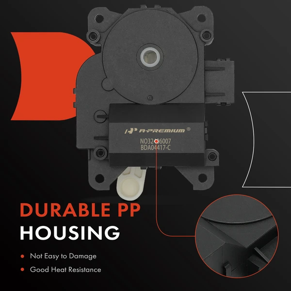 Auxiliary Mode HVAC Blend Door Actuator for Honda Odyssey 2011-2017