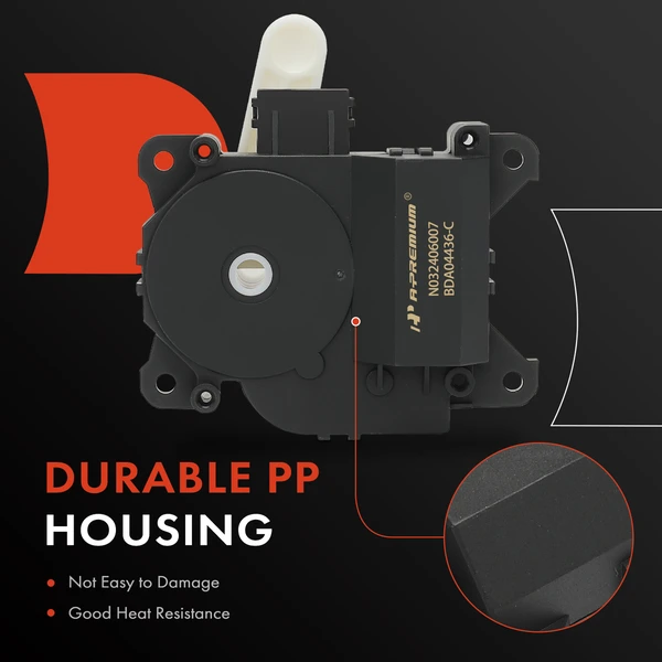 Auxiliary HVAC Air Door Actuator for Honda Pilot 2003-2008 Acura MDX 2001-2006