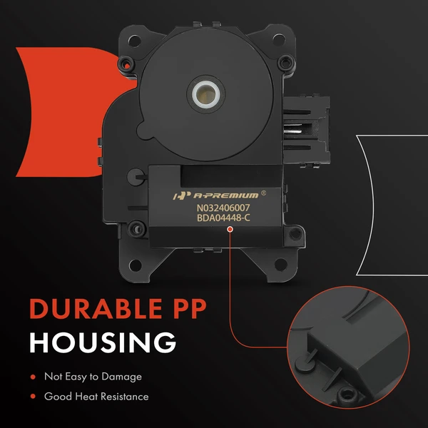 Main HVAC Blend Door Actuator for Toyota Tacoma 2001-2004 Recirculation 7-pin