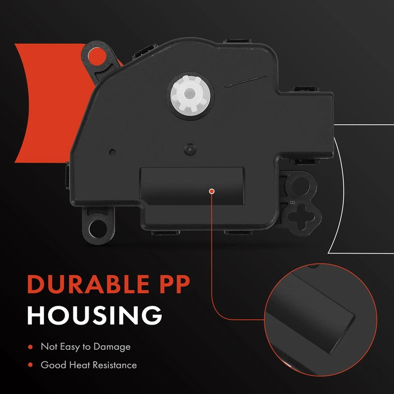 Main HVAC Blend Door Actuator & Gear Kit for Jeep Grand Cherokee Dodge 2011-2013