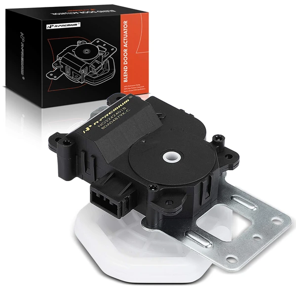 Main Mode HVAC AC Air Blend Door Actuator with Panel for 2006-2011 Honda Civic