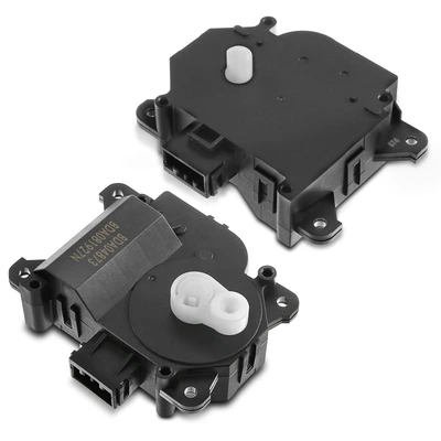 2 Pcs Left & Right Main Mode HVAC Blend Door Actuator