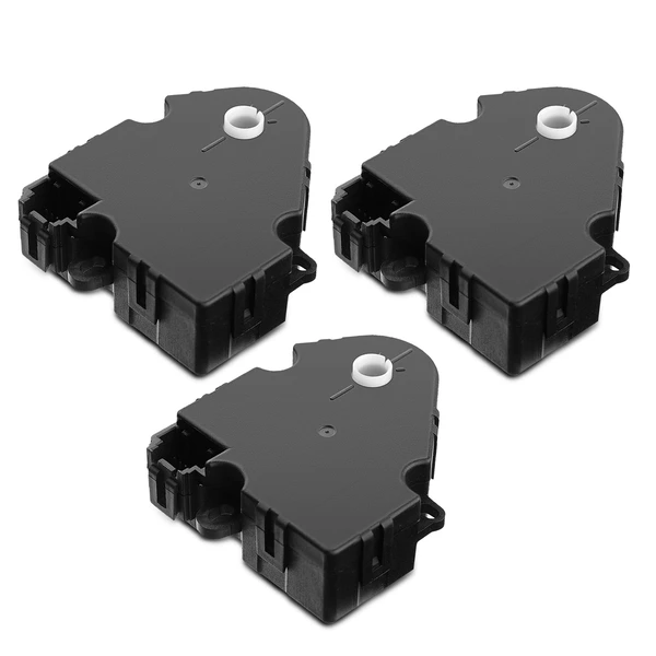 3 Pcs HVAC Blend Door Actuator for 2013-2016 Buick Enclave