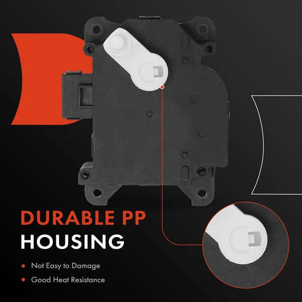 Recirculation HVAC Blend Door Actuator with 3-Pin for Honda Accord Acura TSX