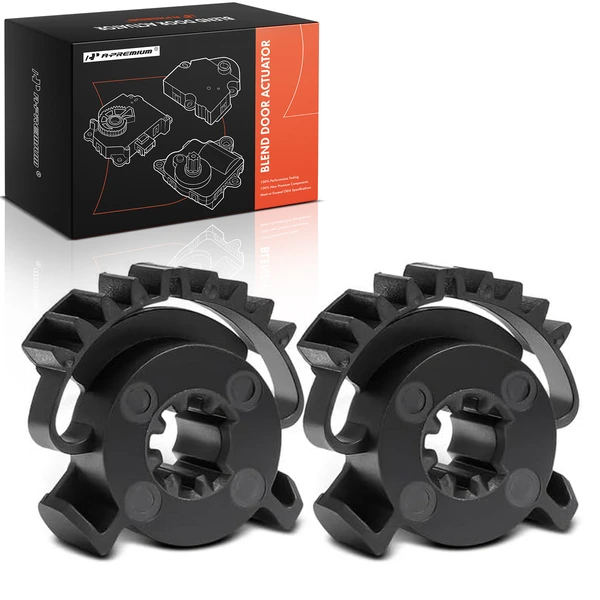 2 Pcs HVAC Heater Blend Door Actuator Gear for 2011-2021 Dodge Durango