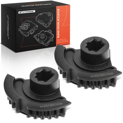 2 Pcs HVAC Heater Blend Door Actuator Air Inlet Gear