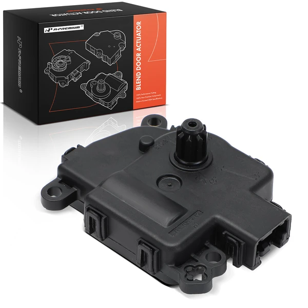 HVAC Blend Door Actuator with 4+1 Blades for Ford Fusion Edge Lincoln MKZ MKX
