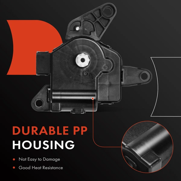 HVAC Blend Door Actuator with 5 Blades for Kia Soul 2014-2016 2018-2019