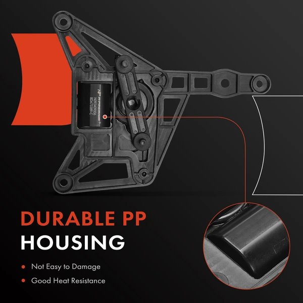 HVAC Mode Door Actuator with 5 Blades for Hyundai Sonata Santa Fe Azera Veracruz