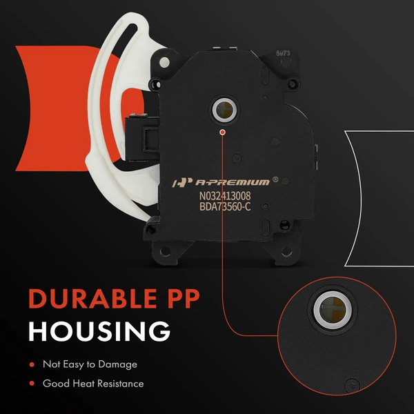 HVAC Mode Door Actuator for Toyota Sienna 2000-2003 5-Pin
