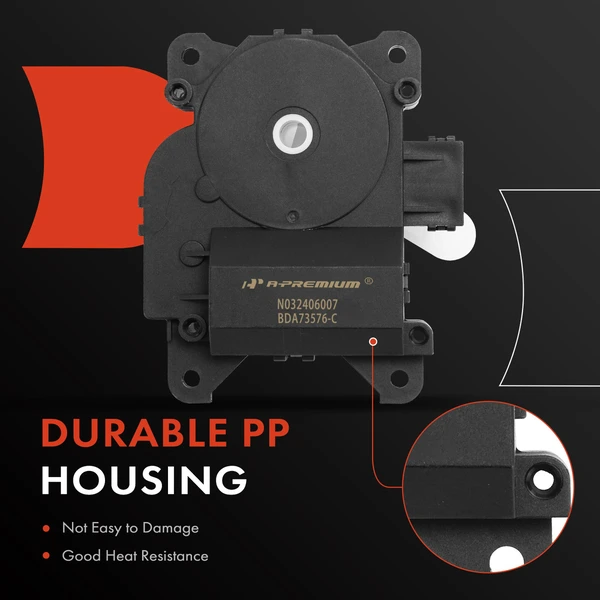 Passenger HVAC Blend Door Actuator for Honda Accord 05-07 Acura TSX 04-08