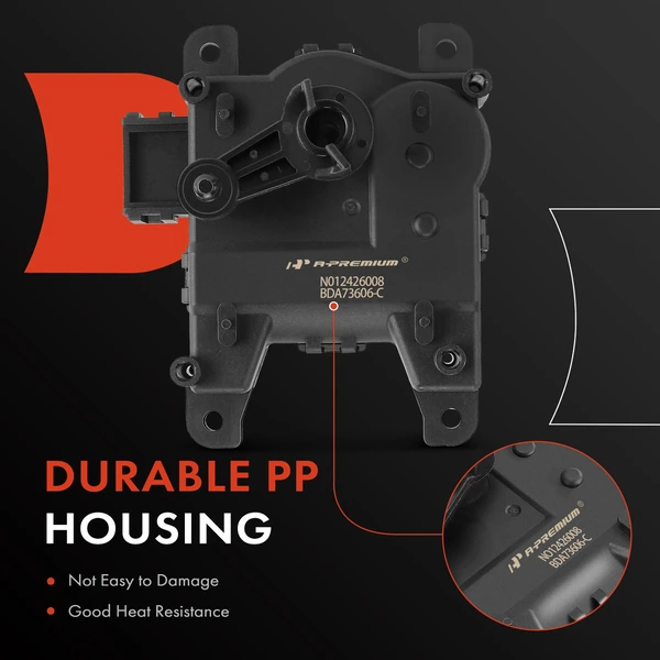 Auxiliary HVAC Heater Blend Door Actuator for Honda Passport 2019-2021 Acura MDX