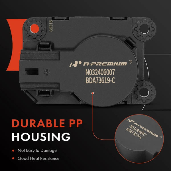 HVAC Blend Door Actuator for Chevy Blazer GMC Acadia Cadillac XT5 Buick Enclave