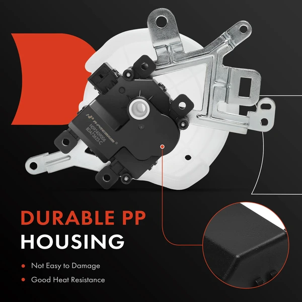 Drive HVAC Blend Door Actuator with 5 Blades for Honda Civic 16-21 Insight 19-21