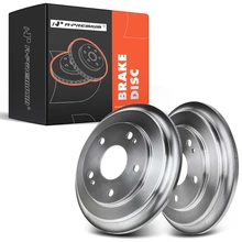 2 Pcs Rear Brake Drum for 2006-2015 Honda Civic