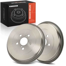 2 Pcs Rear Brake Drum for 2009-2019 Toyota Corolla