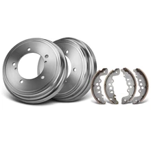 Rear Brake Drums & Ceramic Brake Shoes for 1999-2005 Suzuki Grand Vitara