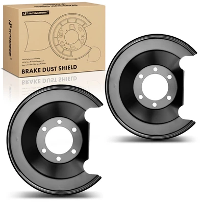 2 Pcs Rear Brake Dust Shield