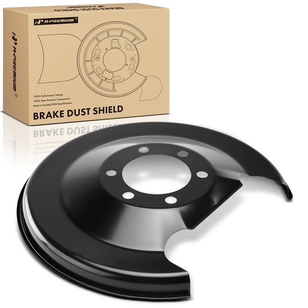 Rear Driver or Passenger Brake Dust Shield for 2012-2022 Mitsubishi Outlander