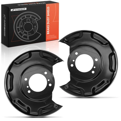 2 Pcs Rear Brake Dust Shield