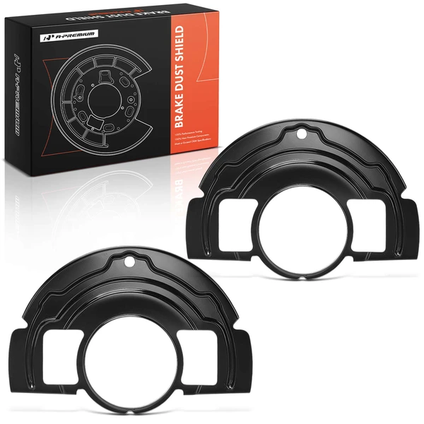 2 Pcs Front Brake Dust Shield for 2004-2008 Nissan Maxima