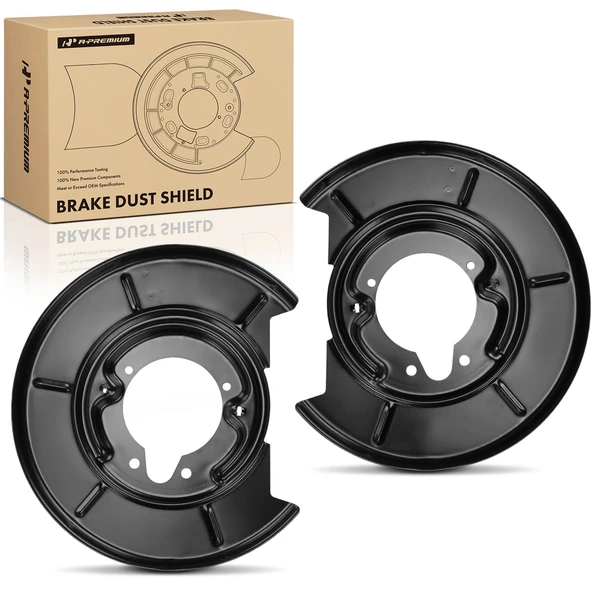 2 Pcs Rear Brake Dust Shield for BMW E30 E36 325i 1987-1993 Z3 1996-2002 318i 325i