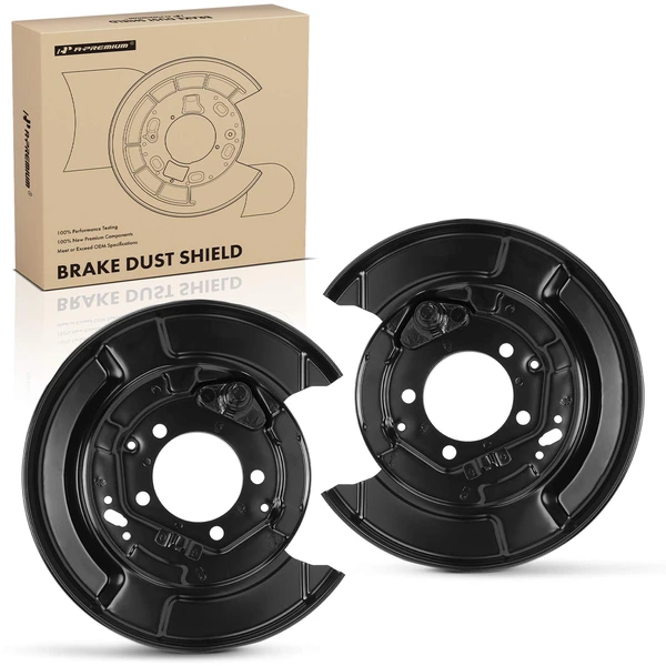 2 Pcs Rear Brake Dust Shield for 2007-2009 Lexus RX350