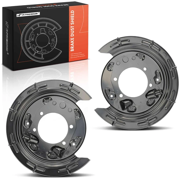 2 Pcs Rear Brake Dust Shield for Hyundai Tucson 2010-2014 Kia Sportage 2011-2015