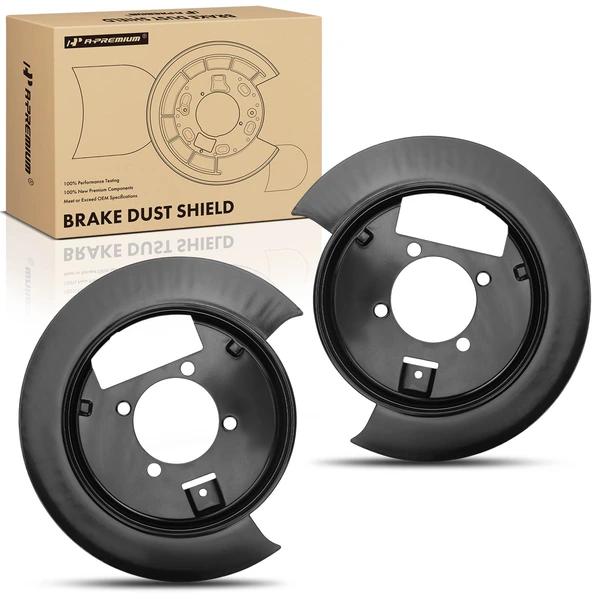 2 Pcs Rear Disc Brake Dust Shield for Chevrolet Blazer 1997-2005 S10 GMC Jimmy