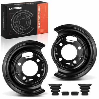 2 Pcs Rear Brake Dust Shield