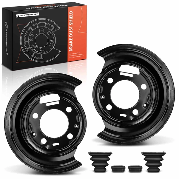 2 Pcs Rear Brake Dust Shield for 2011 Ram 2500