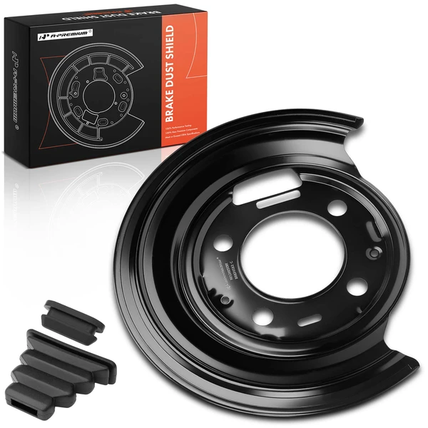 Rear Driver or Passenger Brake Dust Shield for Dodge Ram 2500 Ram 3500 2009-2010 Ram 2500 3500