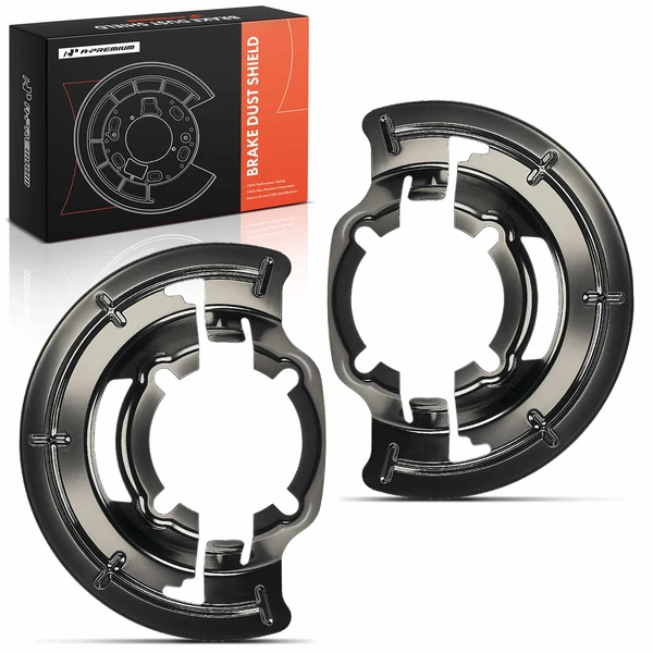 2 Pcs Front Brake Dust Shield for Ford F-250 1999 F-350 Super Duty Excursion