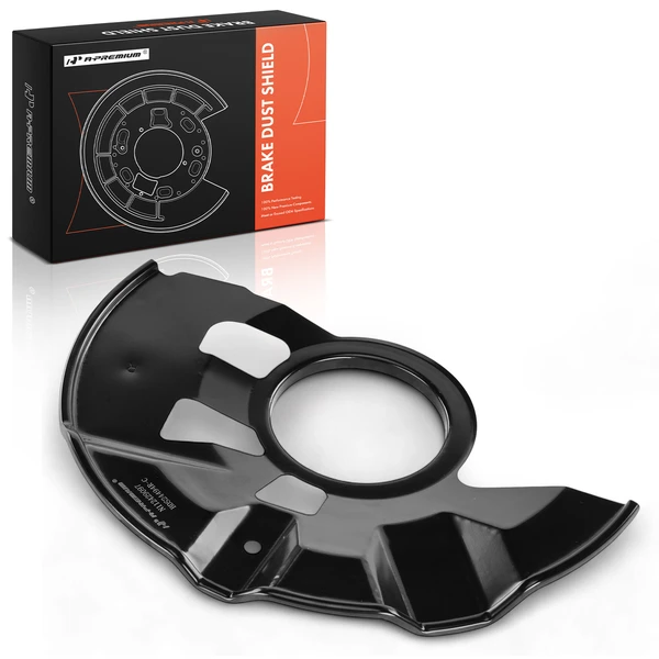 Front Passenger Brake Dust Shield for 2006-2011 Mercury Milan