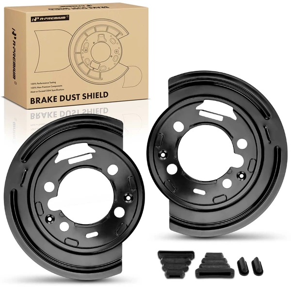 2 Pcs Front Disc Brake Dust Shield for 2006-2020 Chevrolet Express 3500