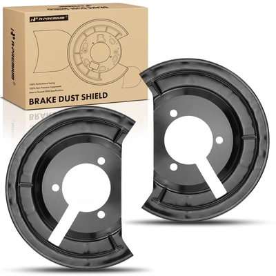 2 Pcs Front Brake Dust Shield