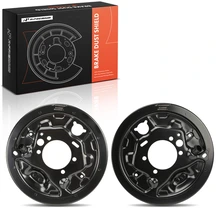 2 Pcs Rear Brake Dust Shield