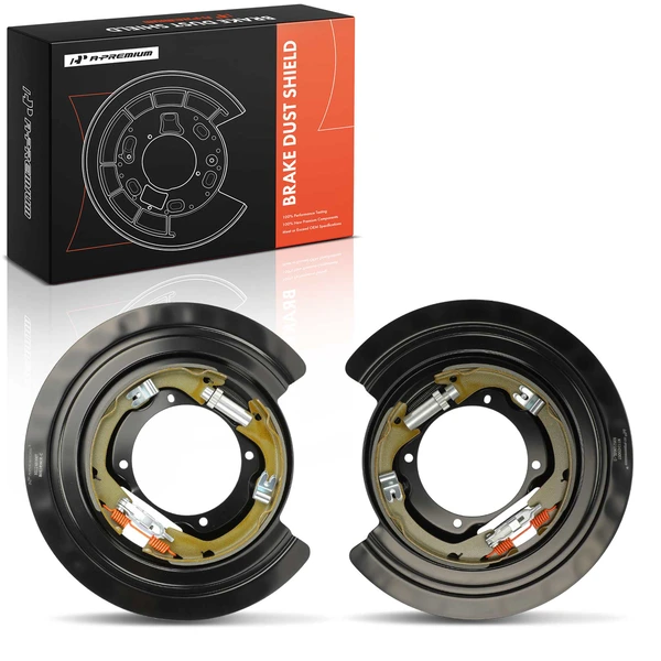 2 Pcs Rear Brake Dust Shield for 2011-2019 Dodge Durango