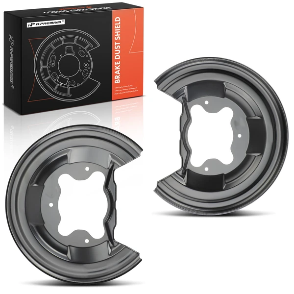 2 Pcs Rear Brake Dust Shield for Honda Civic 2016-2024 Insight 2019-2022