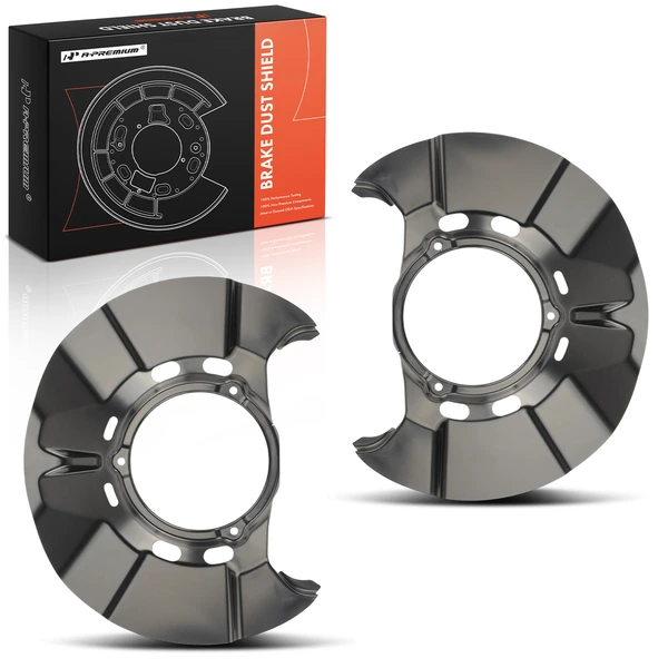 2 Pcs Front Brake Dust Shield for Honda Civic 2017-2021