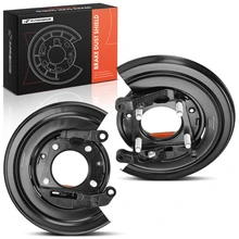 2 Pcs Rear Loaded Brake Backing Plate for 1999-2004 Ford F-350 Super Duty