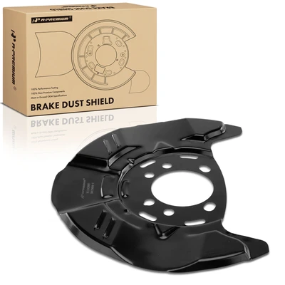 Front Driver or Passenger Brake Dust Shield