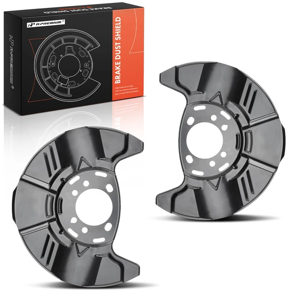 2 Pcs Front Brake Dust Shield for Subaru Legacy 2005-2014 Outback 2010-2014